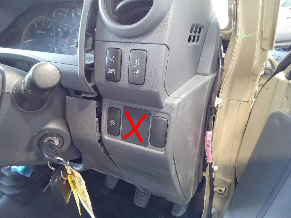 LANDCRUISER 79 SERIES SWITCH BLANK